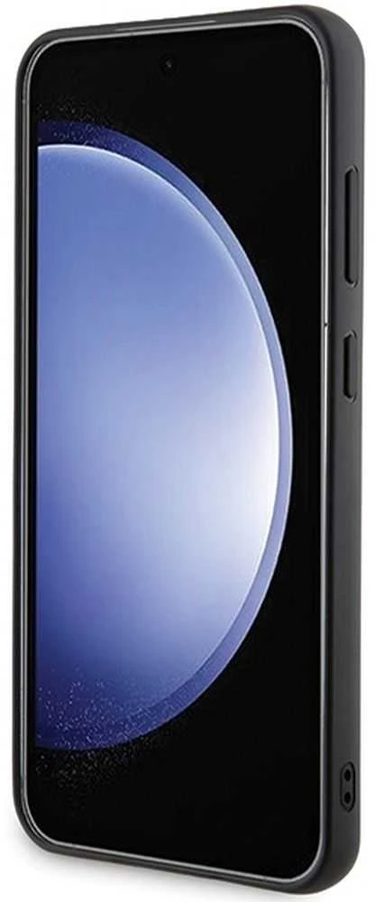 Karl Lagerfeld KLHCS24M3DRKINK S24+ S926 juodos spalvos kietas dėklas 3D Rubber Ikonik