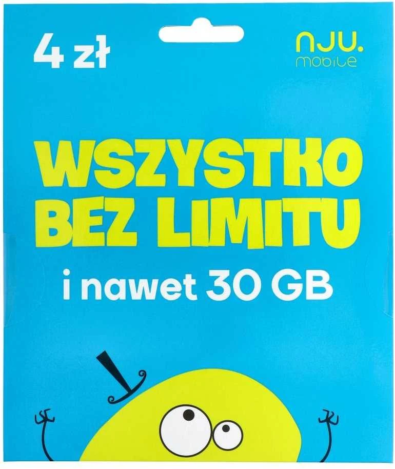 Partner Telecom NJU MOBILE 4 starto kortelė