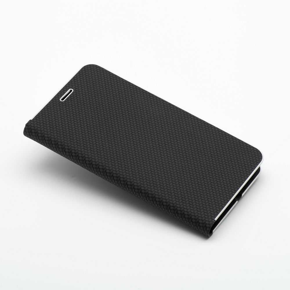 Oem Dėklas su klapką na Samsung S26 Luna Book Carbon juoda