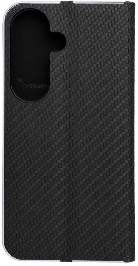 Oem Dėklas su klapką na Samsung S26 Luna Book Carbon juoda