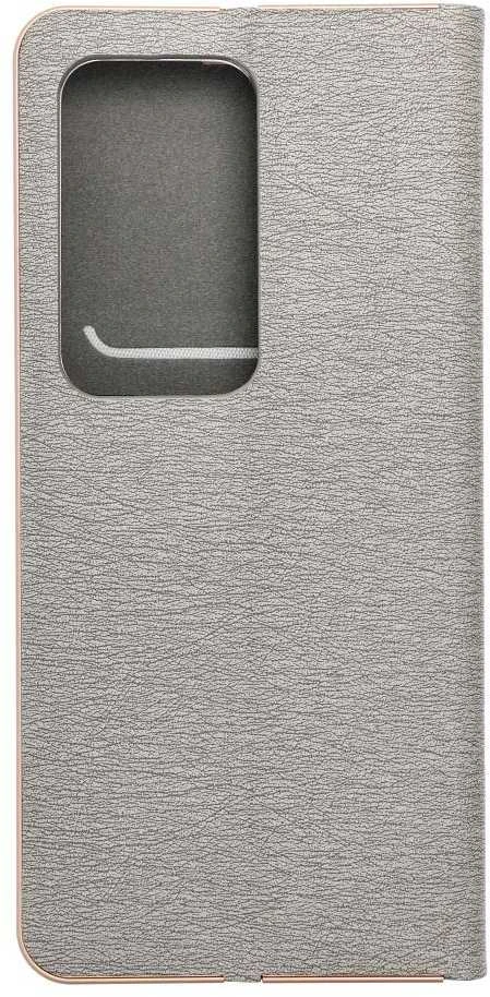 Oem LUNA Book auksinis dėklas, skirtas XIAOMI Redmi 15 4G / 5G (171.1) sidabrinis
