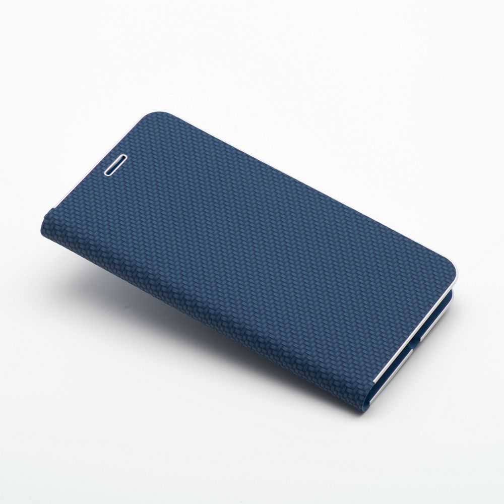 Oem Dėklas su klapką na Samsung S26 ULTRA Luna Book Carbon mėlyna