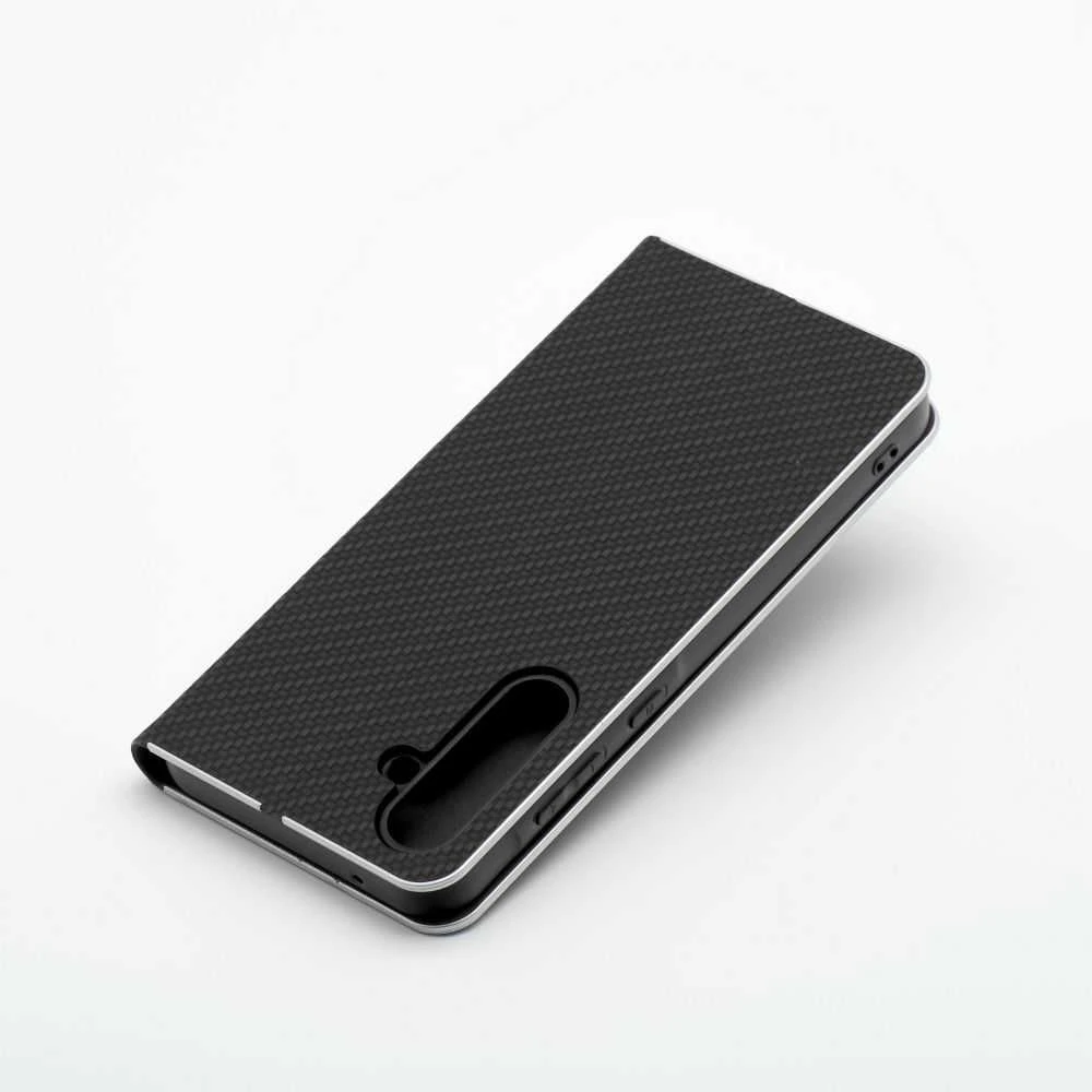 Oem Dėklas su klapką na Xiaomi Redmi NOTE 15 PRO 5G Luna Book Carbon juoda