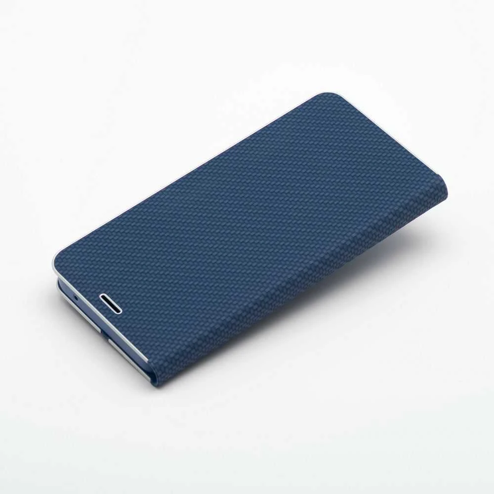 Oem Dėklas su klapką na Xiaomi Redmi NOTE 15 PRO 5G Luna Book Carbon mėlyna