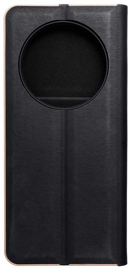 Dėklas Forcell Oem LUNA Book Gold skirtas Xiaomi Redmi 14C juodos spalvos