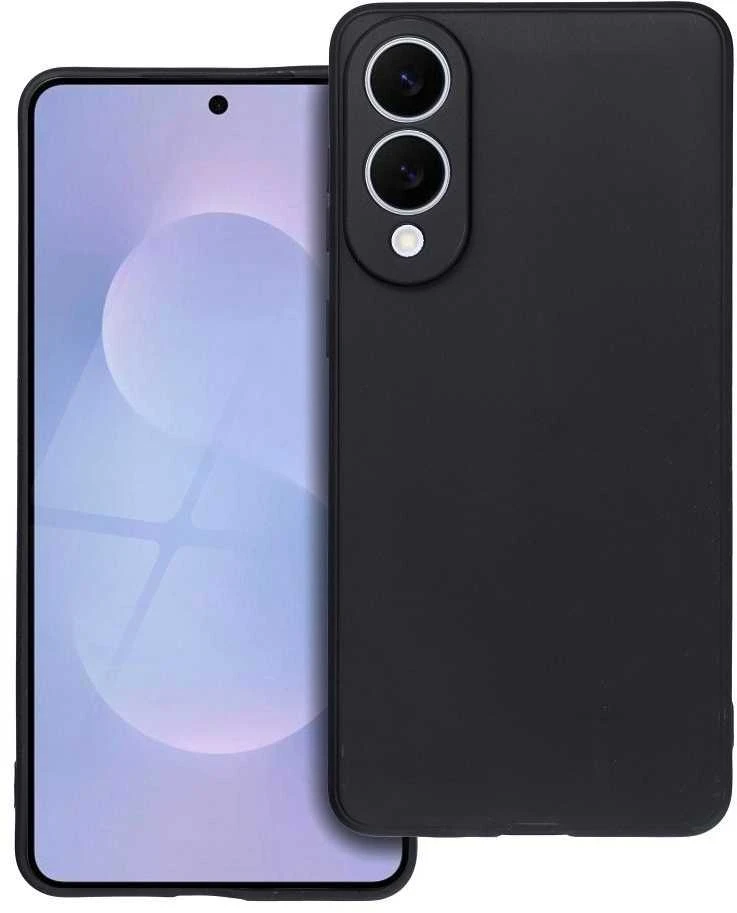 Oem Matinis dėklas skirtas Samsung Galaxy S25 Edge juodos spalvos