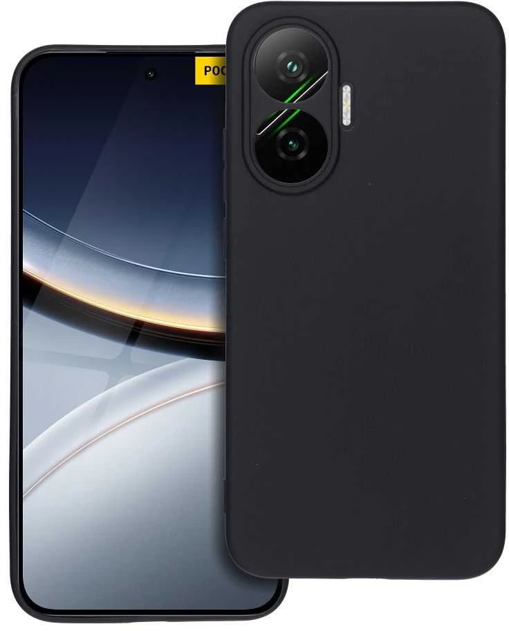 Oem MATINIS dėklas, skirtas XIAOMI POCO F7 5G / TURBO 4 PRO 5G, juodas
