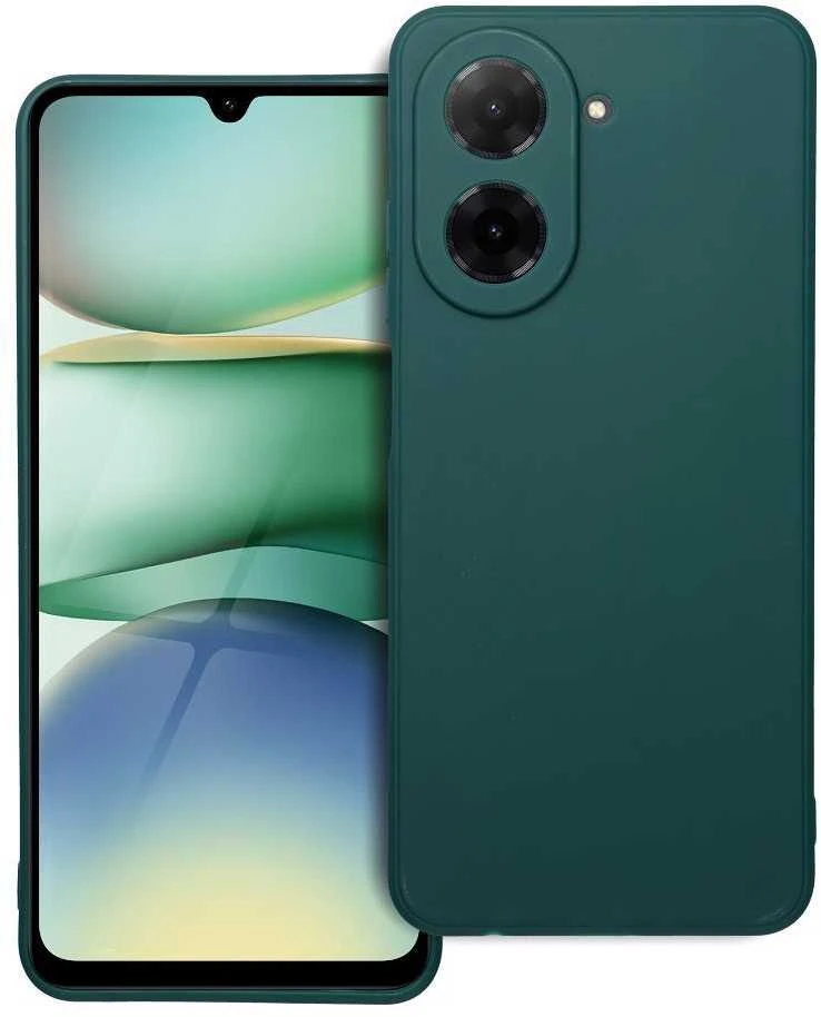 Reach Dėklas Matt TPU Xiaomi Redmi A5/Poco C71 (171,7x77,8x8,26) tamsiai žalias