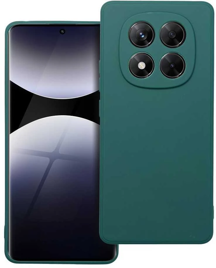 Oem Matinis dėklas skirtas Xiaomi Redmi Note 14 PRO 4G žalios spalvos