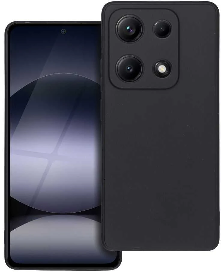 Oem MATINIS dėklas XIAOMI Redmi NOTE 14S, juodas