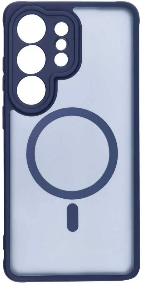 Oem Dėklas na Samsung S26 ULTRA Full Matte Mag Cover zgodne su MagSafe mėlyna