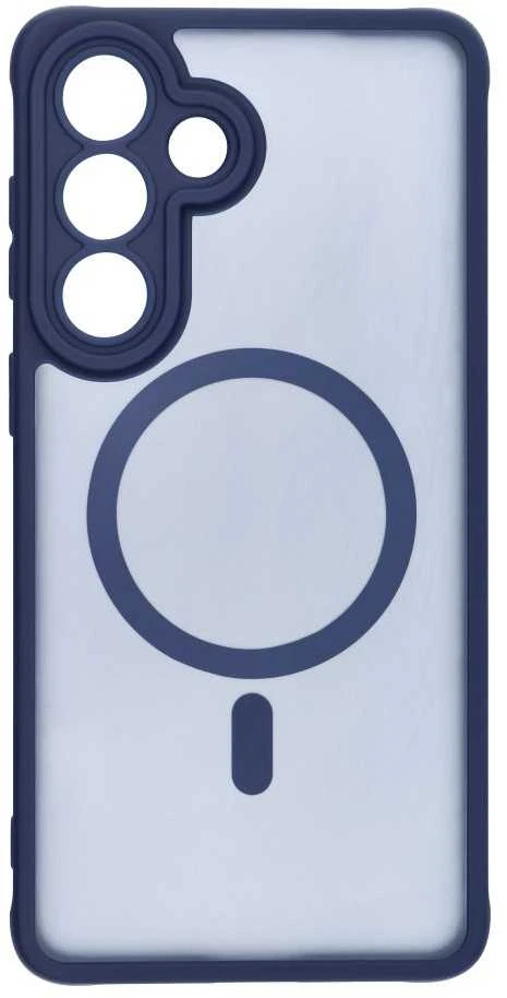 Oem Dėklas na Samsung S26 PLUS Full Matte Mag Cover zgodne su MagSafe mėlyna