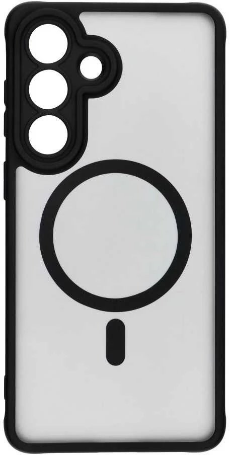Oem Dėklas na Samsung S26 PLUS Full Matte Mag Cover zgodne su MagSafe juoda