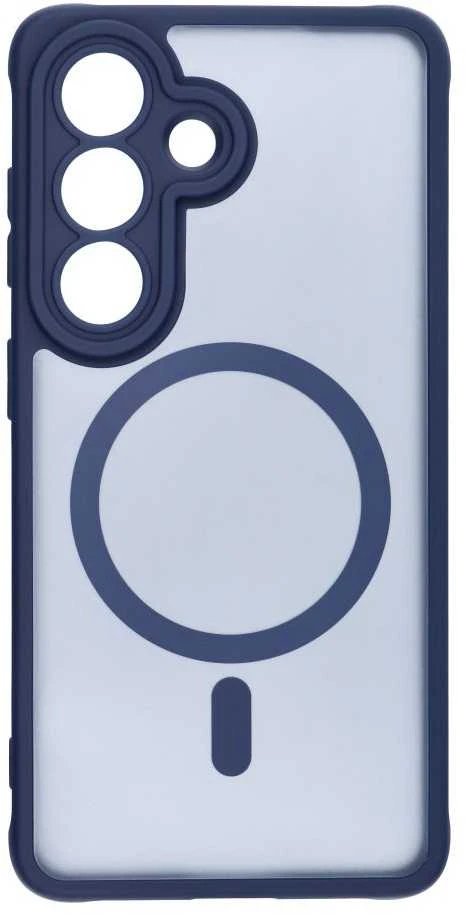 Oem Dėklas na Samsung S26 Full Matte Mag Cover zgodne su MagSafe mėlyna