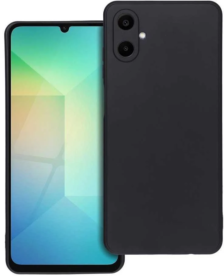 Forcell Oem Matinis dėklas skirtas Samsung Galaxy M06 5G juodos spalvos