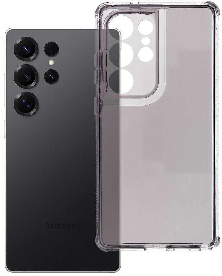 Oem MATRIX CLEAR Dėklas skirtas Samsung Galaxy S25 Ultra juodos spalvos