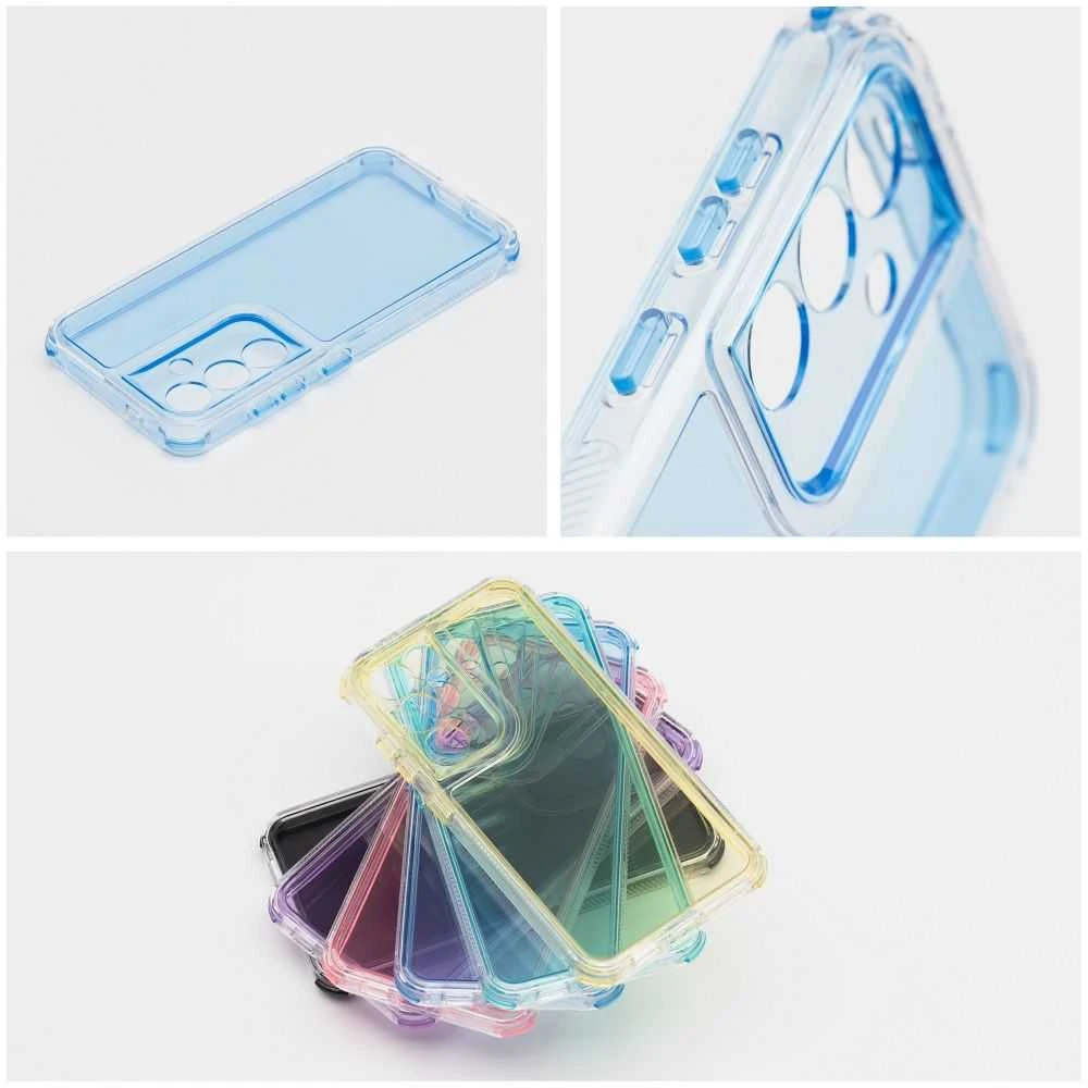 Oem MATRIX CLEAR dėklas skirtas Xiaomi Redmi Note 14 PRO 4G mėlynos spalvos