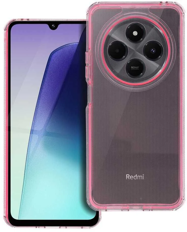 Oem MATRIX CLEAR Dėklas skirtas Xiaomi Redmi 14C powder rožinės spalvos