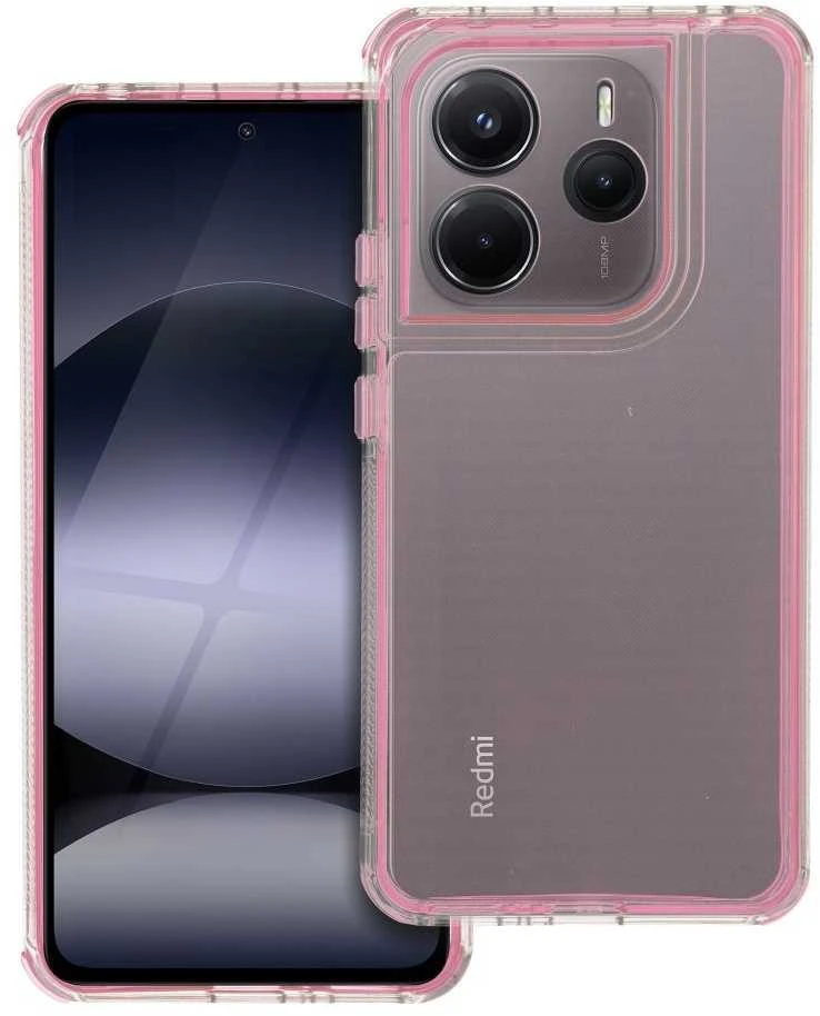 Oem MATRIX CLEAR Dėklas skirtas Xiaomi Redmi Note 14 5G powder rožinės spalvos