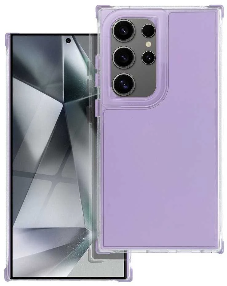 Oem MATRIX dėklas, skirtas SAMSUNG S26, itin šviesiai violetinis