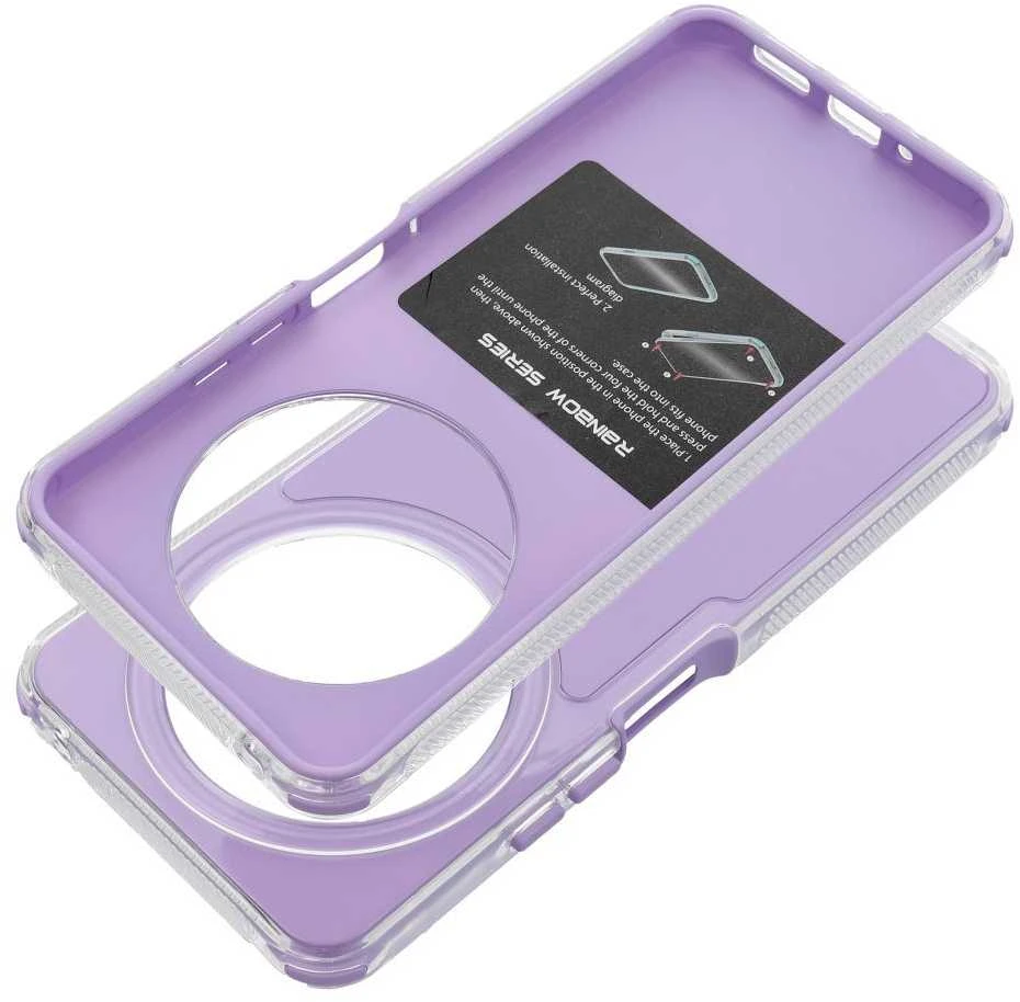 Oem MATRIX Dėklas skirtas Xiaomi Redmi 14C violetinės spalvos