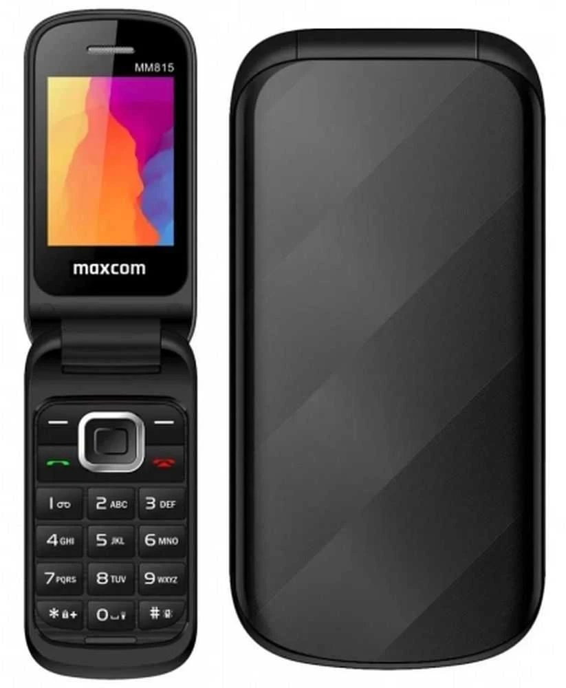 Mobilusis telefonas GSM MAXCOM MM 815 juodos spalvos