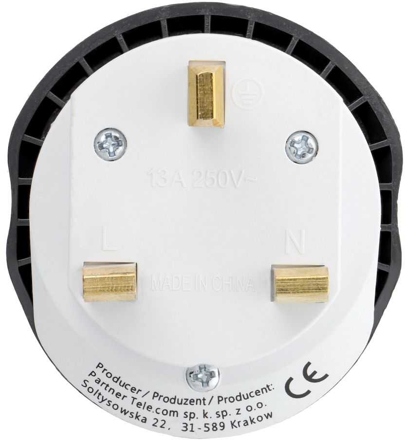 BlueStar Įkrovimo adapteris Blue Star (Type E) 16A baltas
