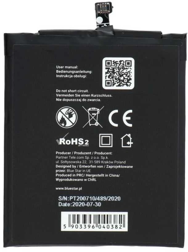 BlueStar Blue Star Mėlynas STAR baterija, skirta XIAOMI REDMI 5A (BN34) 3000 mAh