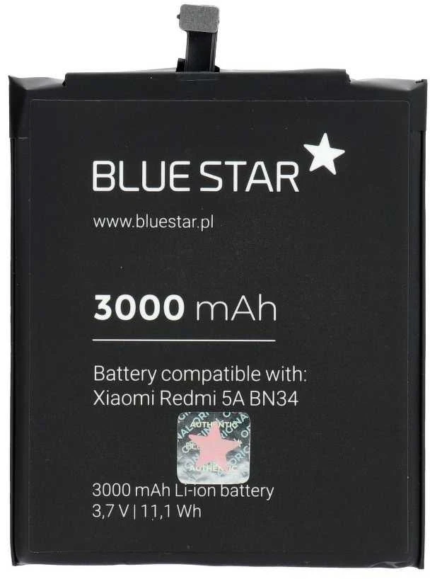 BlueStar Blue Star Mėlynas STAR baterija, skirta XIAOMI REDMI 5A (BN34) 3000 mAh