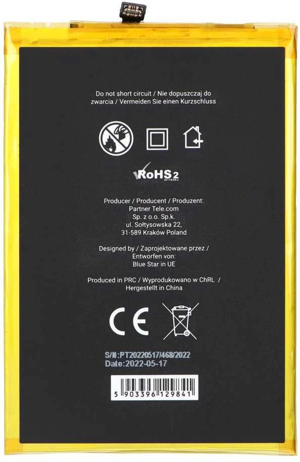 BlueStar „Blue Star Mėlynas STAR“ baterija, skirta „XIAOMI REDMI 9A / 9C / POCO M2 Pro“ (BN56) 5000 mAh