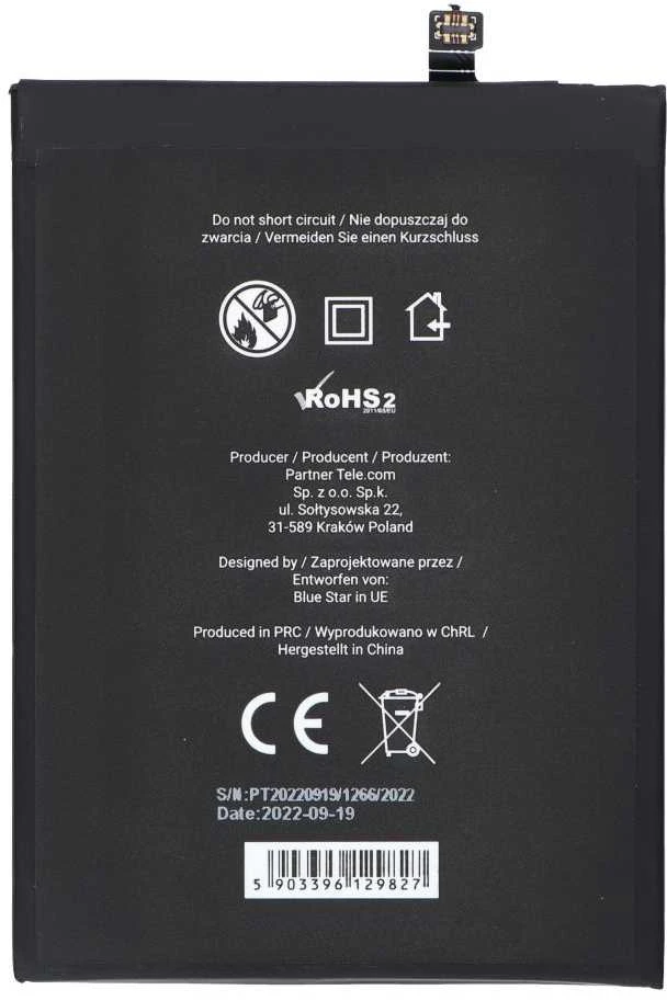 BlueStar „Blue Star Mėlynas STAR“ baterija, skirta „XIAOMI REDMI NOTE 9 Pro“ (BN52) 5020 mAh