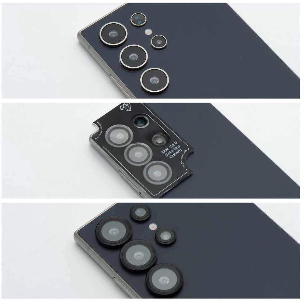 BlueStar Grūdintas stiklas na aparat do Samsung A16 Blue Star Easy Install juoda