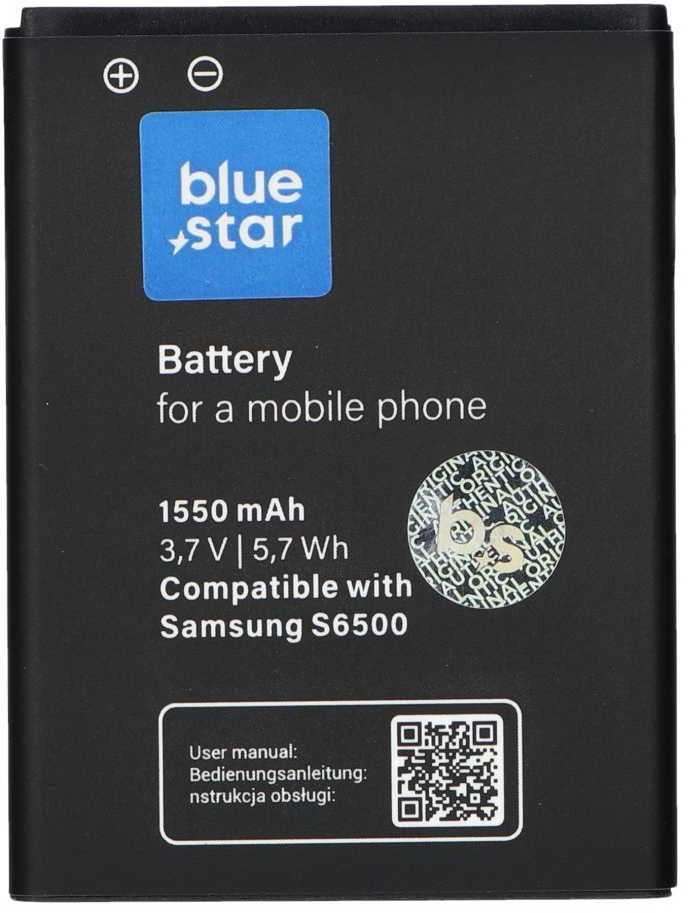 BlueStar Blue Star Mėlynas STAR PREMIUM baterija SAMSUNG Galaxy Mini 2 S6500 / Galaxy Young S6310 / Galaxy Ace Plus S7500 1550 mAh