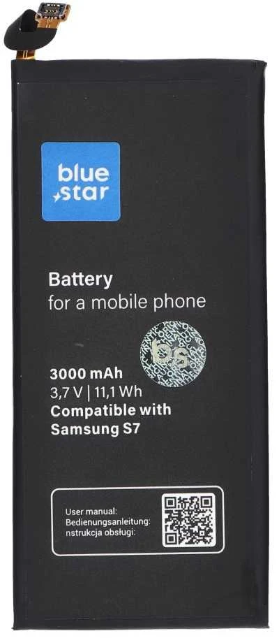BlueStar Blue Star Mėlynas STAR PREMIUM baterija, skirta SAMSUNG S7 3000 mAh