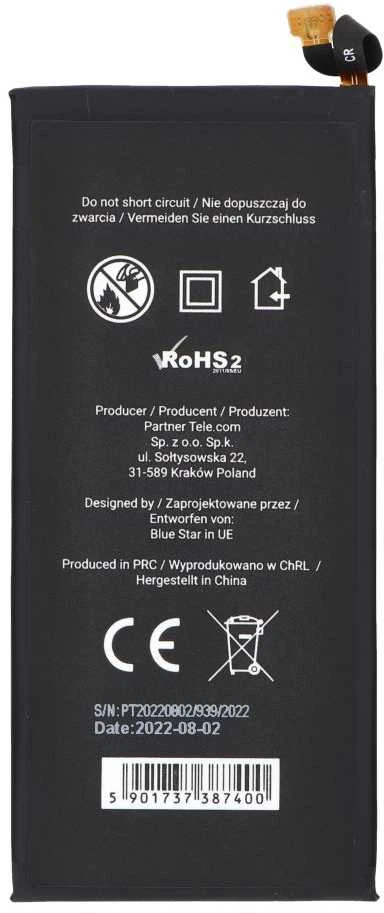 BlueStar Blue Star Mėlynas STAR PREMIUM baterija, skirta SAMSUNG S7 3000 mAh