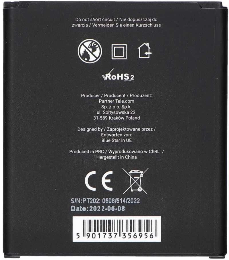 BlueStar Blue Star Mėlynas STAR PREMIUM baterija, skirta SAMSUNG J1 J100 2000 mAh