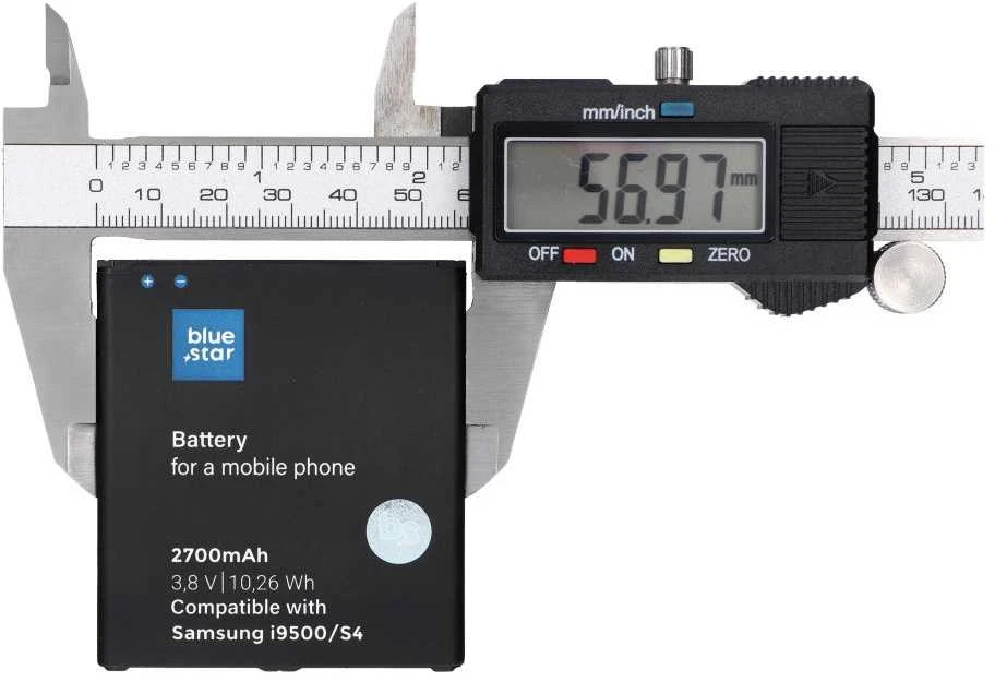 BlueStar Blue Star Mėlynas STAR PREMIUM baterija, skirta SAMSUNG S4 I9500 2700 mAh