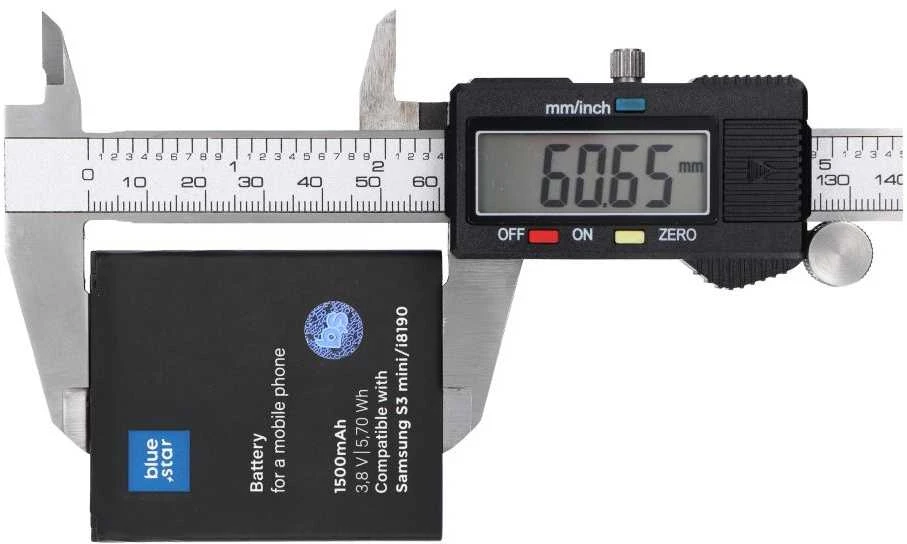 BlueStar Blue Star Mėlynas STAR PREMIUM baterija, skirta Samsung S3 Mini I8190 1500 mAh