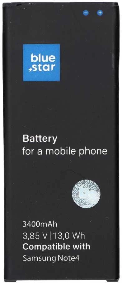 BlueStar Blue Star Mėlynas STAR PREMIUM baterija, skirta SAMSUNG Galaxy Note 4 N910 3400 mAh