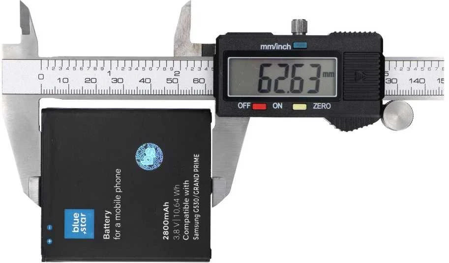BlueStar Blue Star Mėlynas STAR PREMIUM baterija, skirta SAMSUNG Grand Prime G530 / J3 2016 / J5 2800 mAh