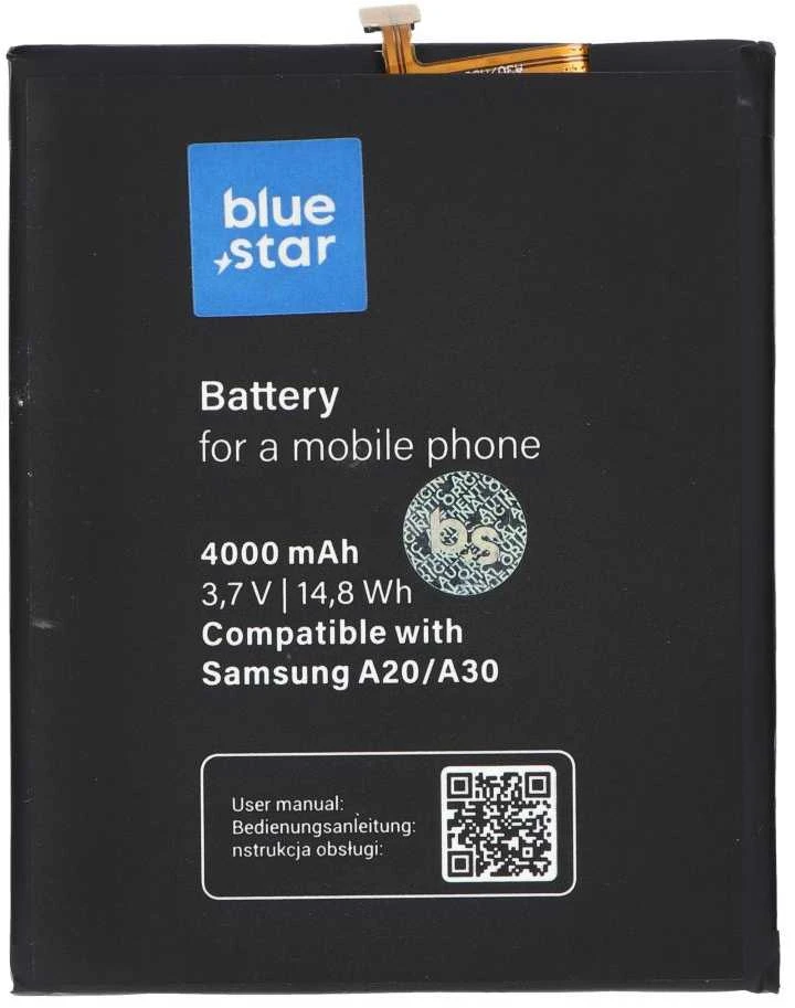 BlueStar „Blue Star Mėlynas STAR PREMIUM“ baterija, skirta SAMSUNG A20 / A30 / A30S / A50, 4000 mAh