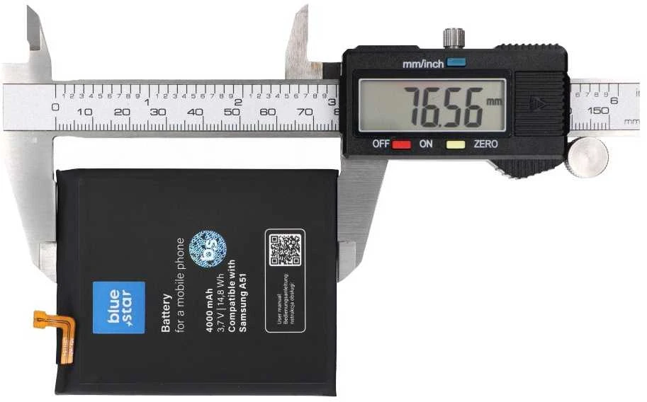 BlueStar „Blue Star Mėlynas STAR PREMIUM“ baterija, skirta „Samsung A51“, 4000 mAh