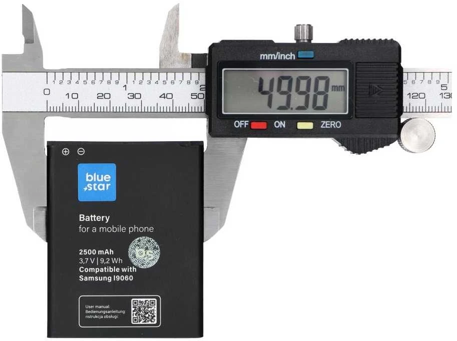 BlueStar „Blue Star Mėlynas STAR PREMIUM“ baterija, skirta „SAMSUNG Galaxy Grand I9082 / Galaxy Grand Neo I9060“, 2500 mAh