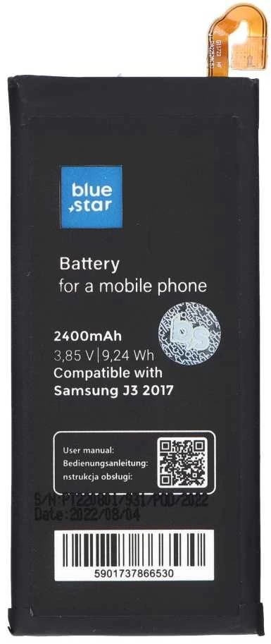 BlueStar Blue Star Mėlynas STAR PREMIUM baterija, skirta SAMSUNG J3 2017 2400 mAh