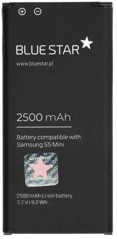 BlueStar Blue Star Mėlynas STAR PREMIUM baterija, skirta SAMSUNG S5 Mini G800F 2500 mAh