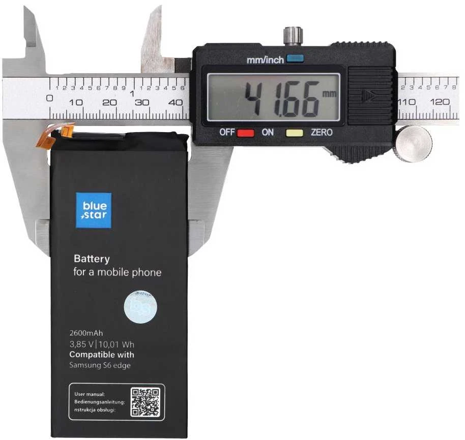 BlueStar Blue Star Mėlynas STAR PREMIUM baterija, skirta SAMSUNG S6 Edge 2600 mAh