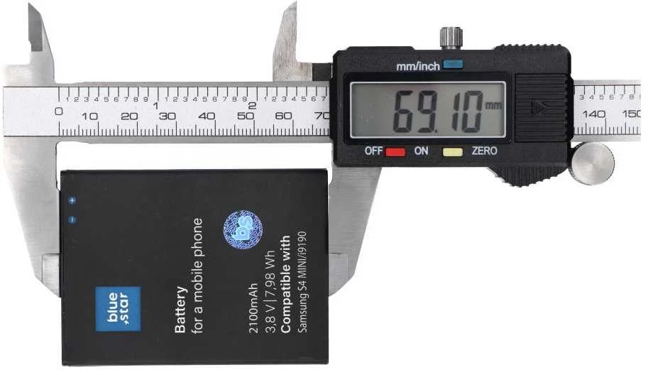 BlueStar Blue Star Mėlynas STAR PREMIUM baterija, skirta SAMSUNG S4 Mini I9190 / Ace 4 G357 2100 mAh