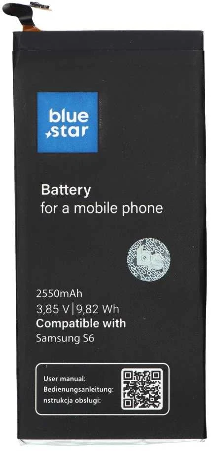 Blue Star PREMIUM baterija skirta Samsung Galaxy S6 2550 mAh Li-Ion 