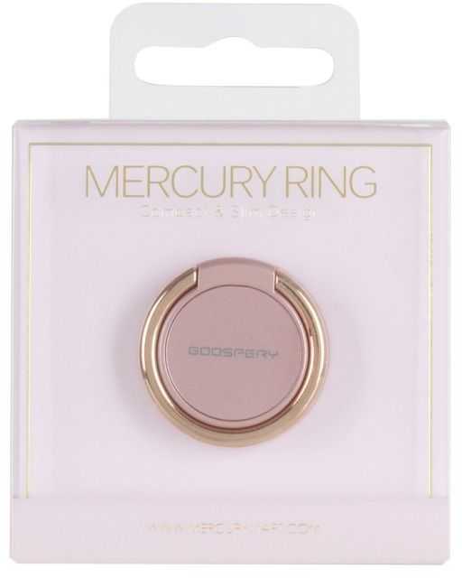 Mercury laikiklis Ring juodos ir sidabro spalvos