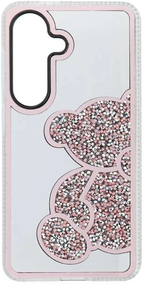 Oem MEŠKIUKO DĖKLAS SAMSUNG S26 rožinis